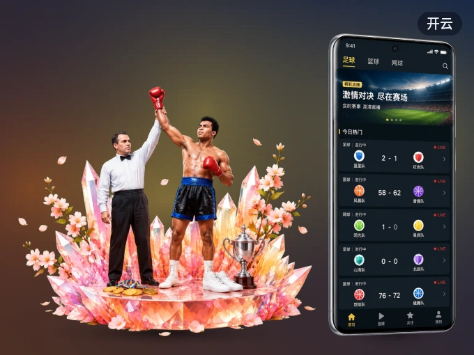 开云 APP，随时掌握比赛进程